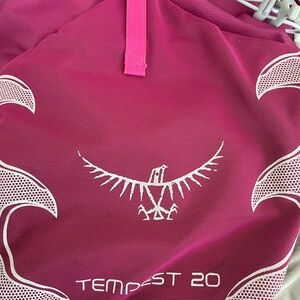 Osprey Pink and Black Backpack